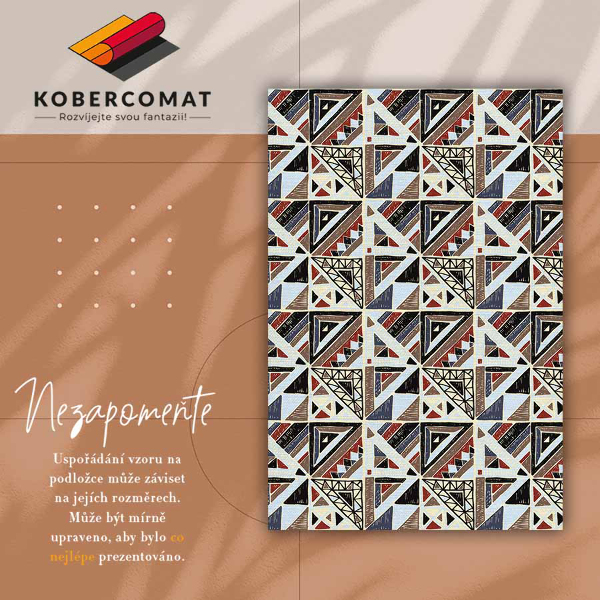 Tapete de vinil Mosaico geométrico
