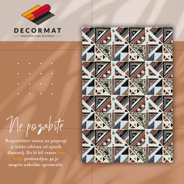 Tapete de vinil Mosaico geométrico