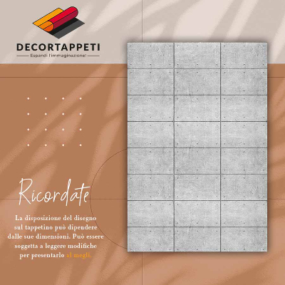 Tapete vinílico Cubo de concreto