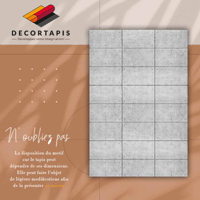 Tapete vinílico Cubo de concreto
