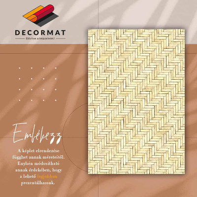 Tapete de vinil Parquet espinha de peixe