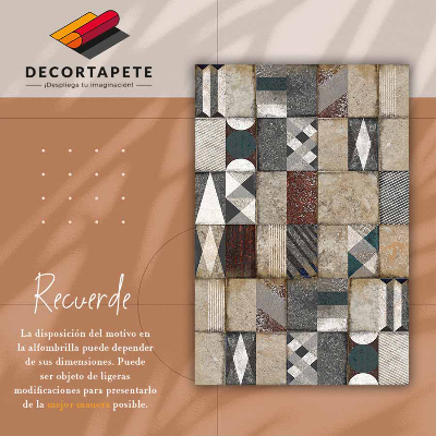 Tapete vinílico Cubo de concreto