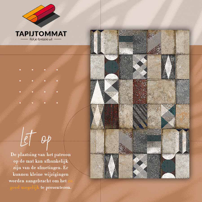 Tapete vinílico Cubo de concreto