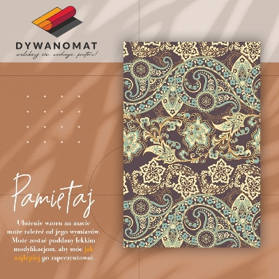 Tapete de vinil Paisley estilo asiático