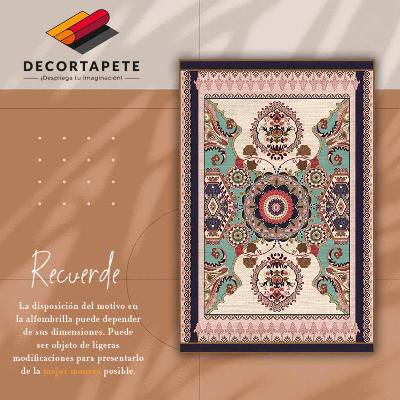 Tapete de vinil Flores geométricas