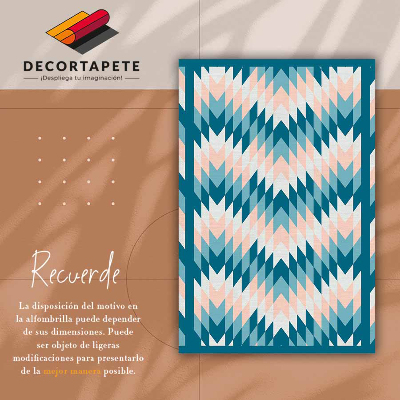 Tapete de vinil Espinha de peixe geométrica