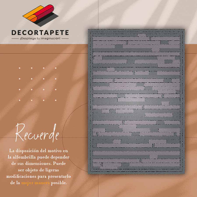 Tapete vinílico Parede de carpete