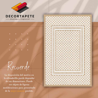 Tapete de vinil Trança geométrica