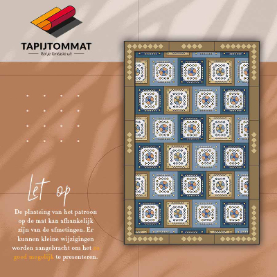 Tapete vinílico Cubo geométrico