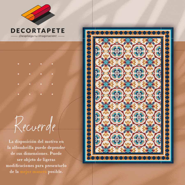 Tapete vinílico Geometria floral