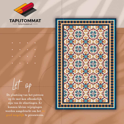 Tapete vinílico Geometria floral