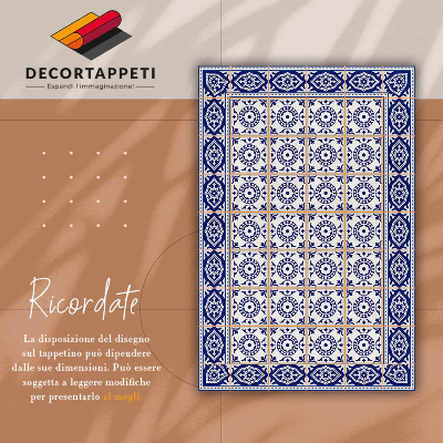 Tapete de vinil Azulejos gregos