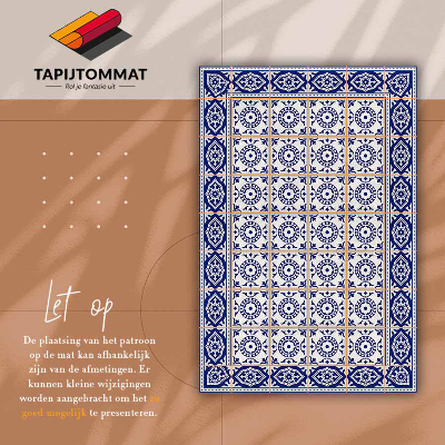 Tapete de vinil Azulejos gregos