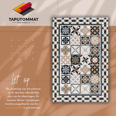 Tapete de vinil Geometria tricolor