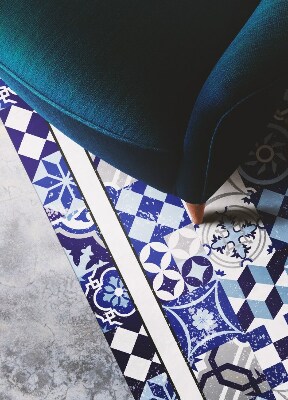 Tapete de vinil Azulejos espanhóis