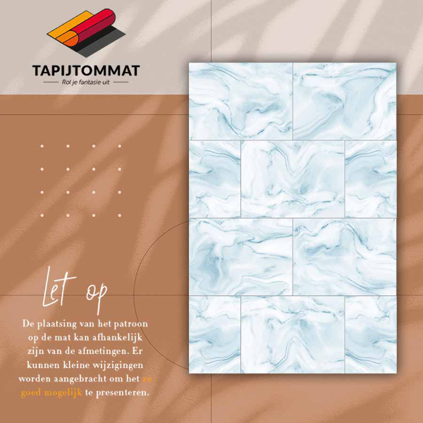 Tapete vinílico Azulejos de mármore