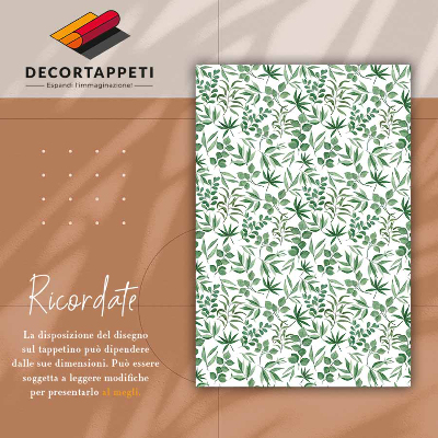 Tapete de vinil Folhas pequenas