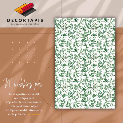 Tapete de vinil Folhas pequenas