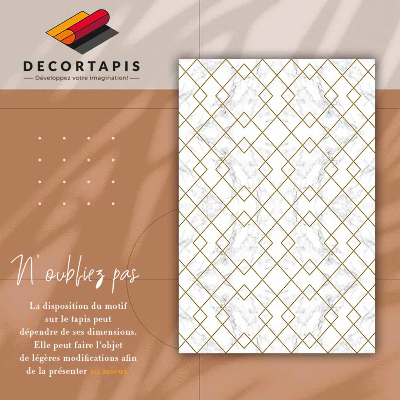 Tapete vinílico Mármore decorado