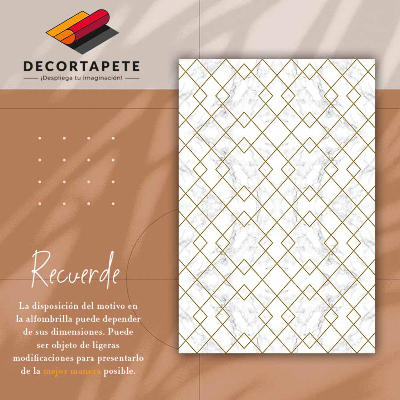 Tapete vinílico Mármore decorado