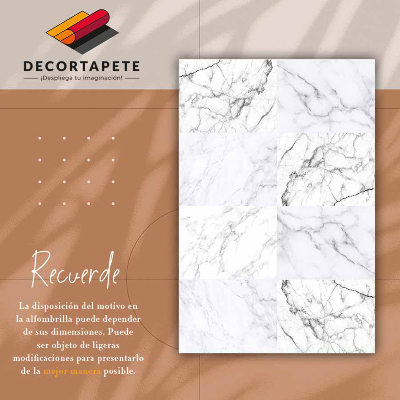 Tapete de vinil Azulejos de mármore