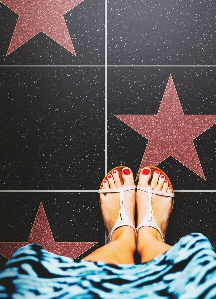 Tapete vinílico Estrelas