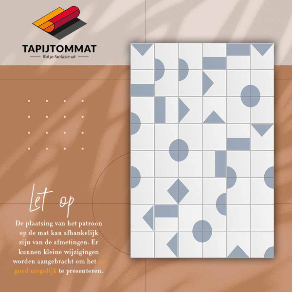 Tapete vinílico Formas geométricas