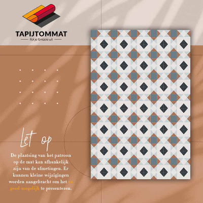 Tapete vinílico Losangos geométricos