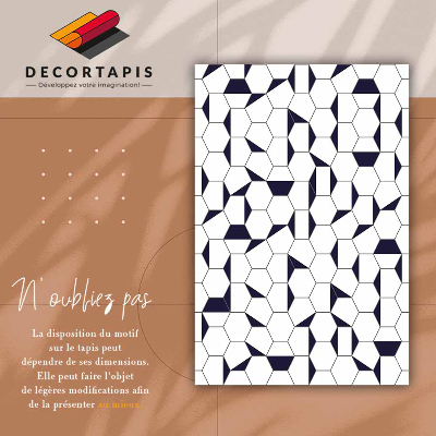 Tapete de vinil Hexágonos