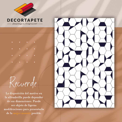Tapete de vinil Hexágonos