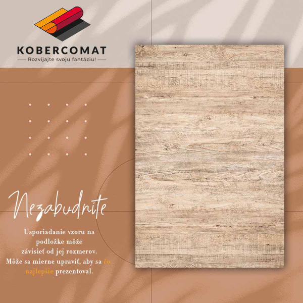 Tapete de vinil Madeira bruta