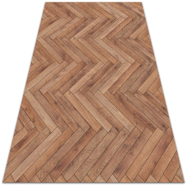 Tapete vinílico Parquet espinha de peixe