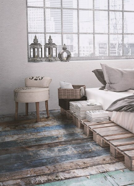 Tapete de vinil Placas horizontais