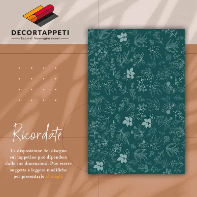 Tapete de vinil Flores botânicas