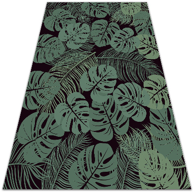 Tapete vinílico Folhas tropicais
