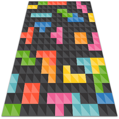 Tapete de vinil Cubos de tetris