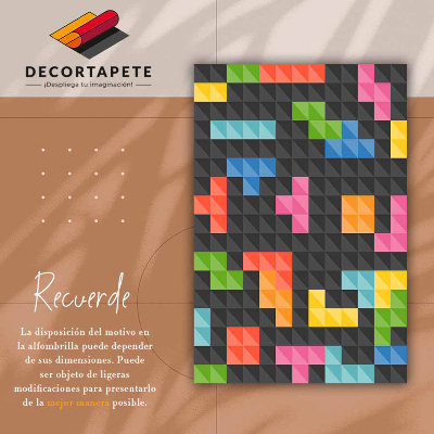 Tapete de vinil Cubos de tetris