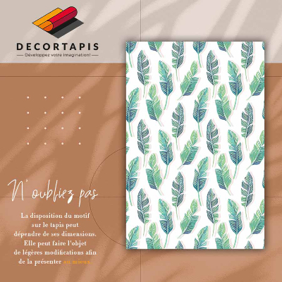 Tapete vinílico Folhas tropicais