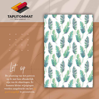 Tapete vinílico Folhas tropicais