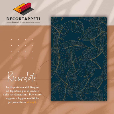 Tapete de vinil Esqueleto foliar