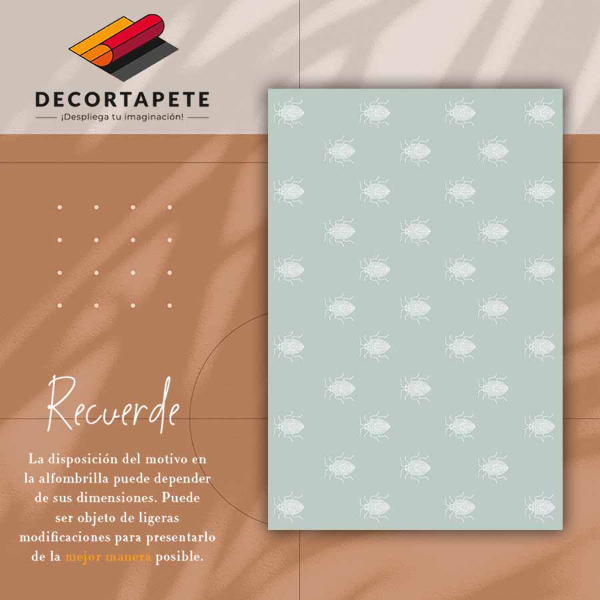 Tapete de vinil Minhocas