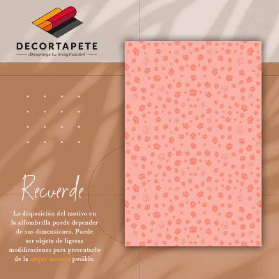 Tapete de vinil Pegadas