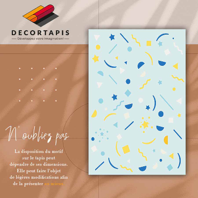 Tapete de vinil Pinhata abstrata