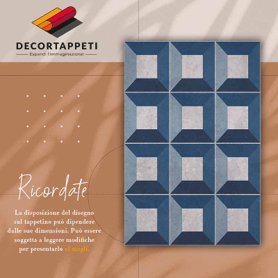 Tapete de vinil Sólidos cubistas