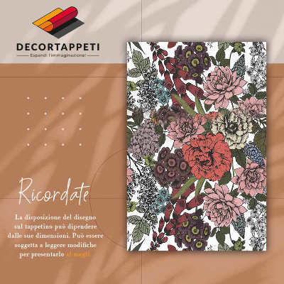 Tapete de vinil Várias flores
