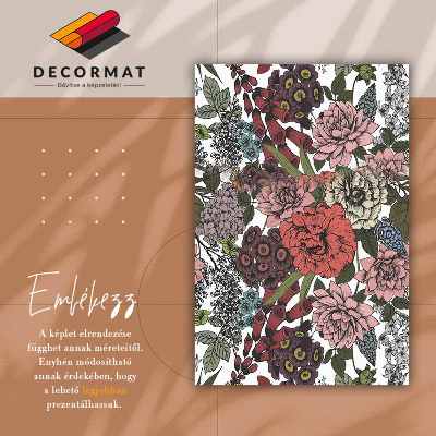 Tapete de vinil Várias flores
