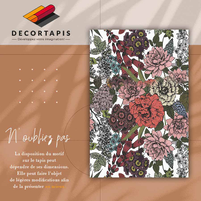 Tapete de vinil Várias flores