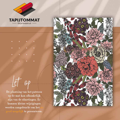 Tapete de vinil Várias flores