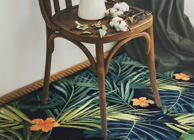 Tapete vinílico Folhas tropicais