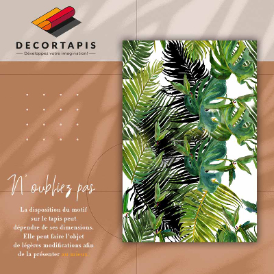 Tapete de vinil Folhas de palmeira